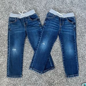 Cat & Jack Jeans x2